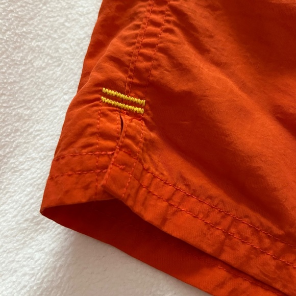 IZOD Perform X Men's Orange Nylon Swim Shorts, Size M, NWOT - Picture 7 of 12